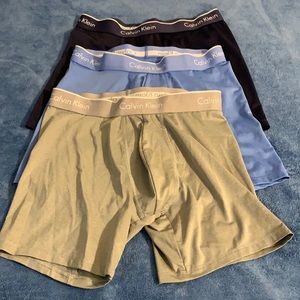 Men’s Calvin Klein 3 Pack Underwear Medium